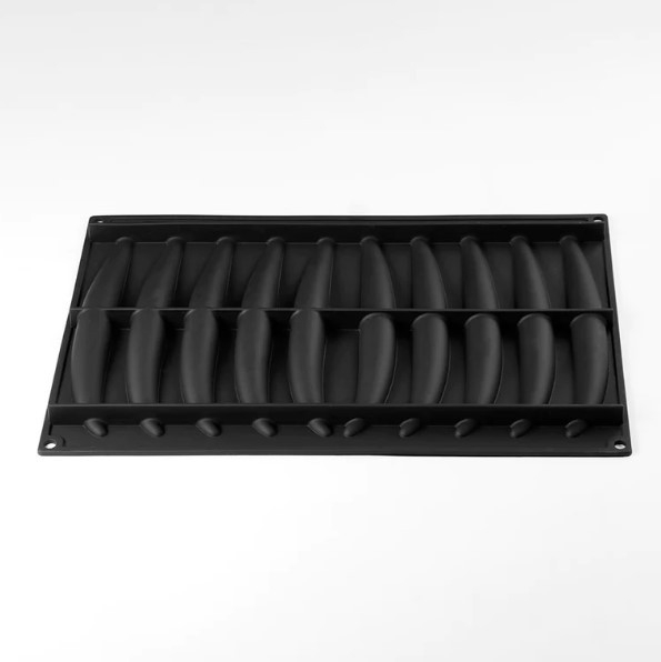 Forma Pavoflex Vanilla 22.5 × 3.2 × H 3.5 cm, 10 cavitati, 80 ml [2]