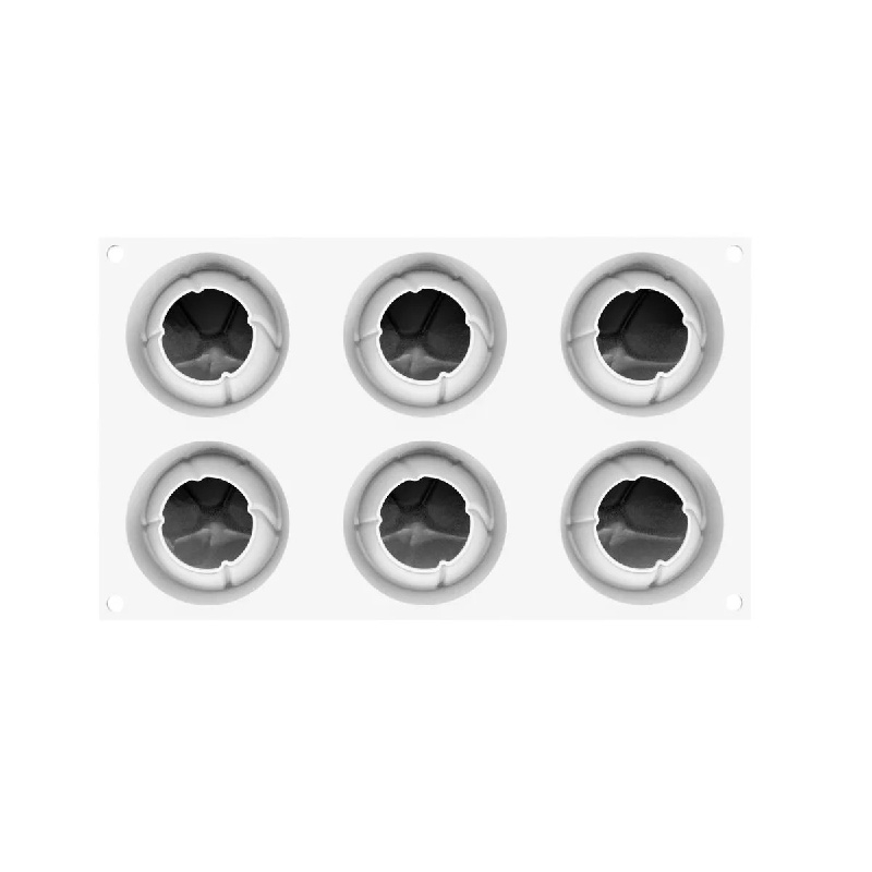 Forma Silicon Atome 120 Ø 6.3 x H 5.5 cm, 6 cavitati x 120 ml [4]