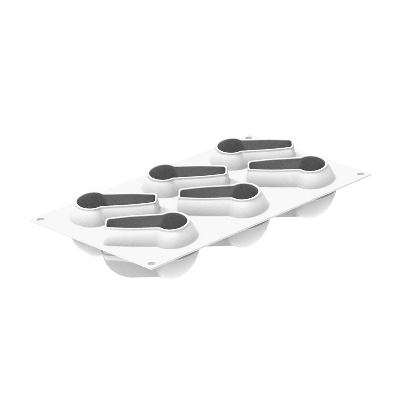 Forma Silicon Baba 9 x 6.2 x H 5.5 cm, 6 cavitati x 145 ml + decupator [3]