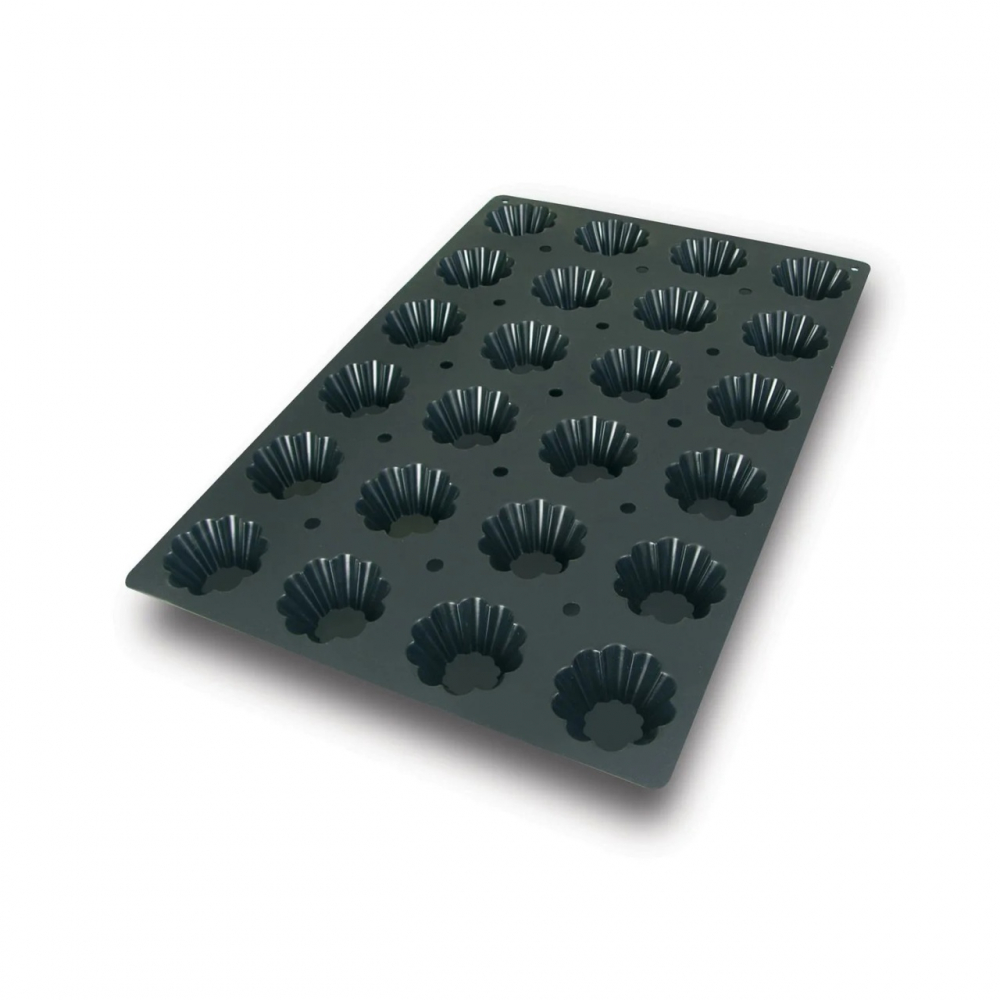 Forma Silicon Brioche/Savarina Monoportii Ø 7.9 x H 3.5 cm, 24 cavitati, 84 ml ( SQ001) [4]