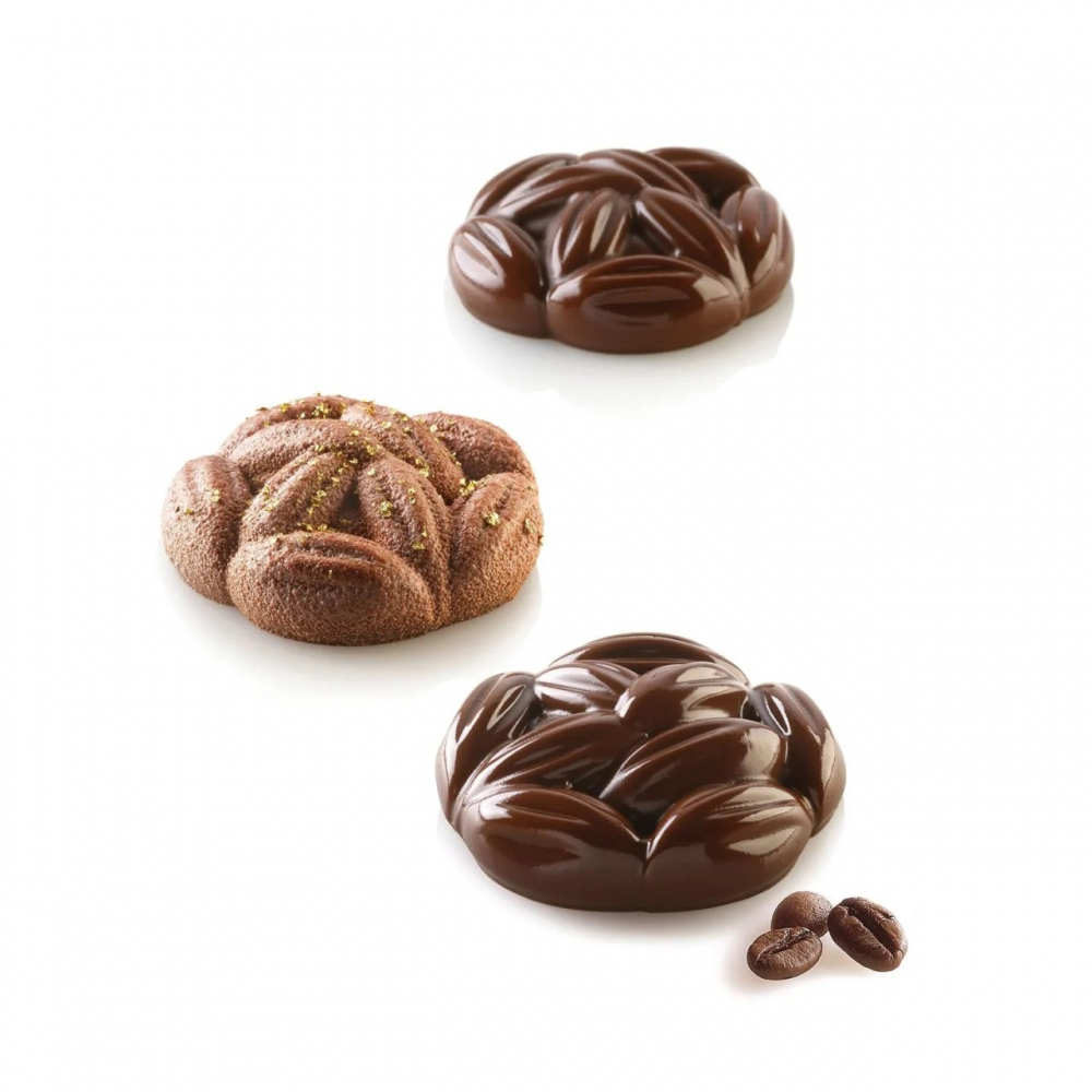 Forma Silicon Cacao Ø 6.1 x H 2.1 cm, 6 cavitati x 35 ml [1]