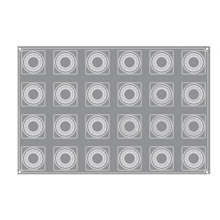 Forma Pavoflex 60x40 cm Caesar 7x7xh5 cm, 24 cavitati, 130 ml [3]