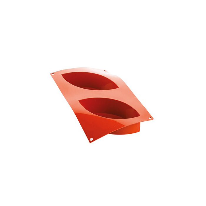 Forma Silicon Cake MK 17 x 8 x H 5 cm, 2 cavitati, 470 ml [3]