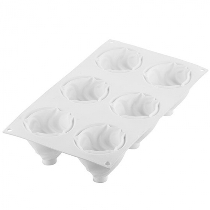 Forma Silicon Chantilly Ø 7.3 x H 6.5 cm, 6 cavitati, 120 ml [4]