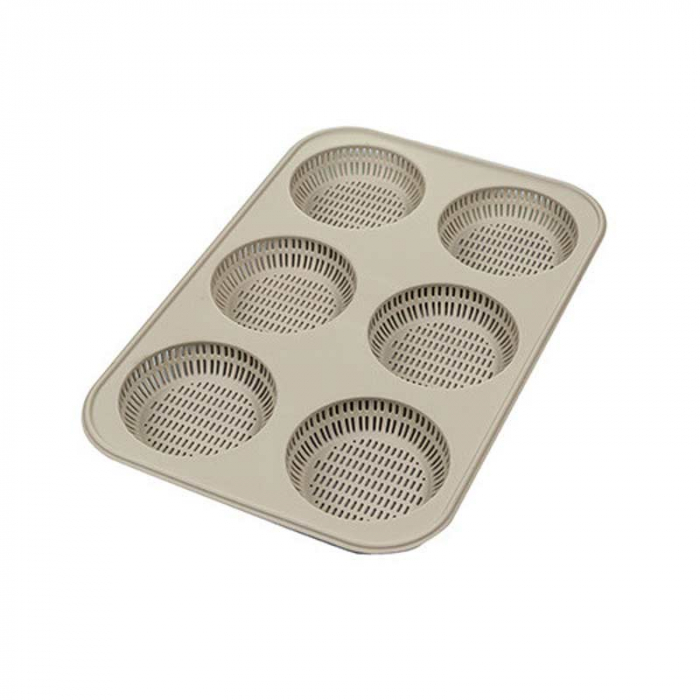 Forma Silicon Chifla Burger Ø 8 x H 2 cm, 6 cavitati [3]