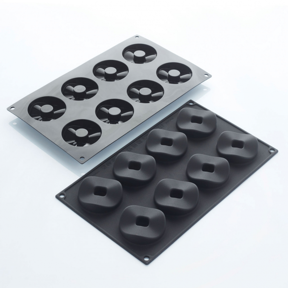Forma Silicon Cilindru Ø 6 x H 1.7 cm, 8 cavitati, 30 ml [1]