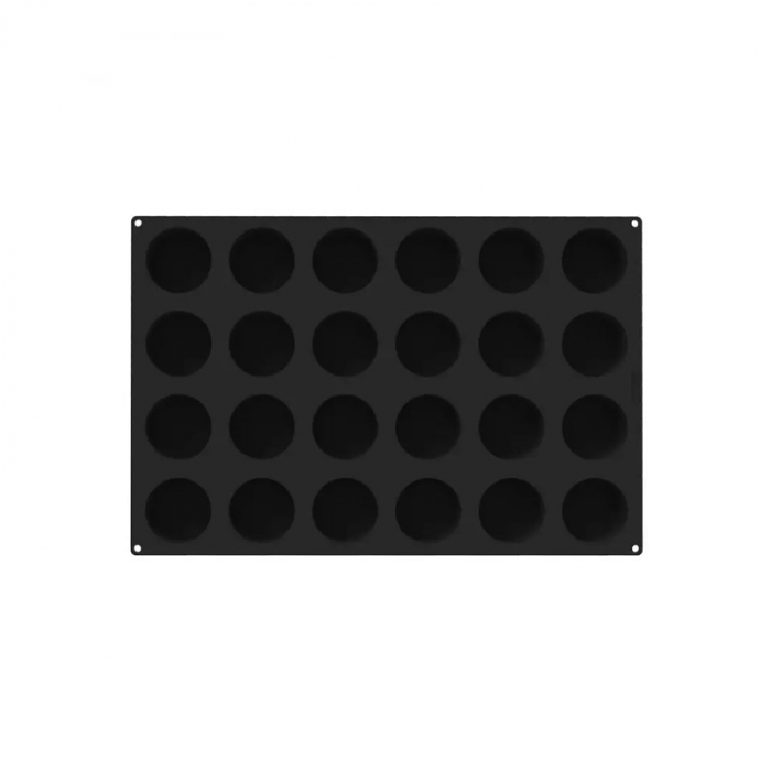 Forma Silicon Cilindru Ø 7.6 x H 4 cm, 24 cavitati, 180 ml (SQ083) [3]