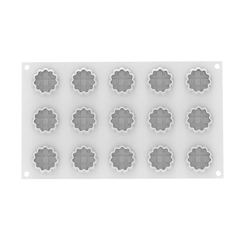 Forma Silicon Crostata XS Ø 4.4 x H 1.7 cm, 15 cavitati x 20 ml [4]