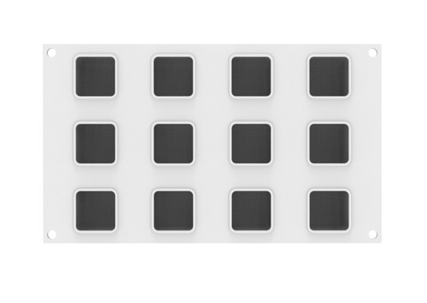 Forma Silicon Cub 3D 4.5 x 4.5 x H 4.5 cm, 12 cavitati x 85 ml [2]