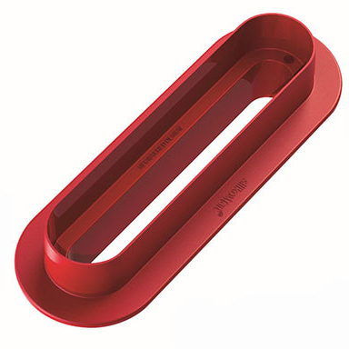 Forma Silicon Cylindre Monoportii 12.6 x 2.7 x H 2.7 cm, 10 Tavite + Decupator [4]