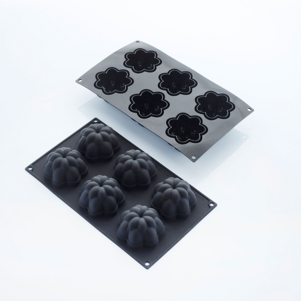 Forma Silicon Dahlia 7.1 x 7 x H 4.3 cm, 6 cavitati, 110 ml [3]
