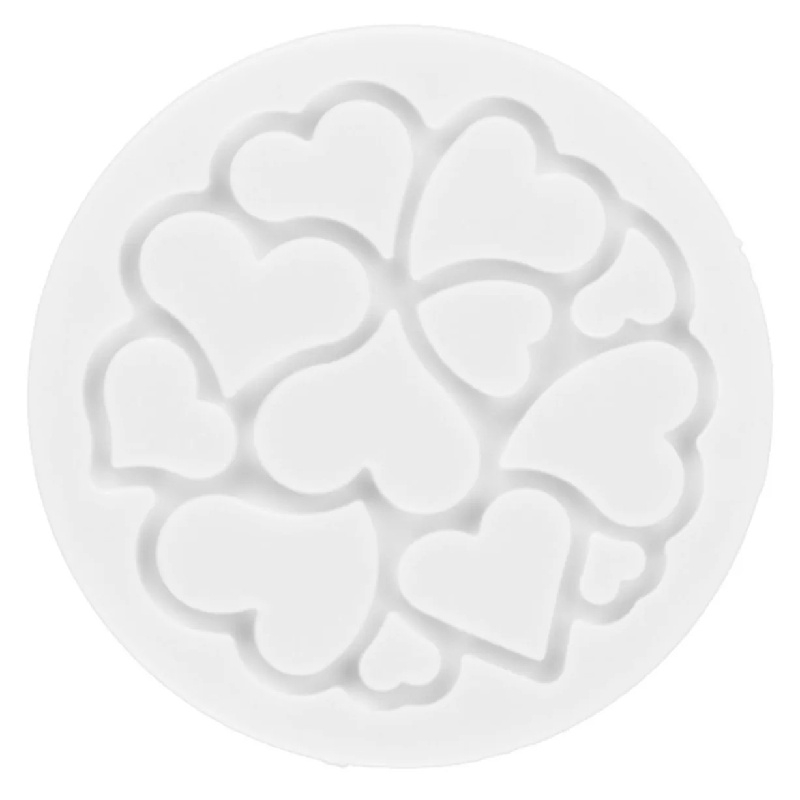 Forma Silicon Decor Mini Love Ø 6 x H 0.2 cm, 12 ml, 6 cavitati [3]