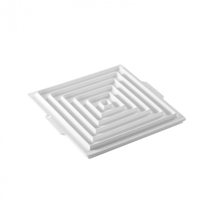 Forma Silicon Decor Top/Insertie, Patrat 4 x 4/26 x 26 x H 2 cm [2]