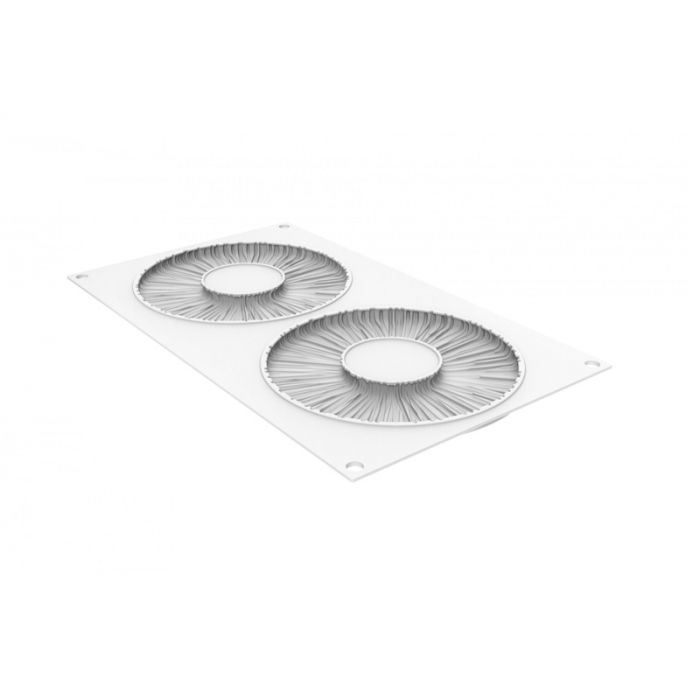 Forma Silicon Decor Top/Insertie Tutu Ø 14 x H 0.9 cm, 2 cavitati, 100 ml [3]