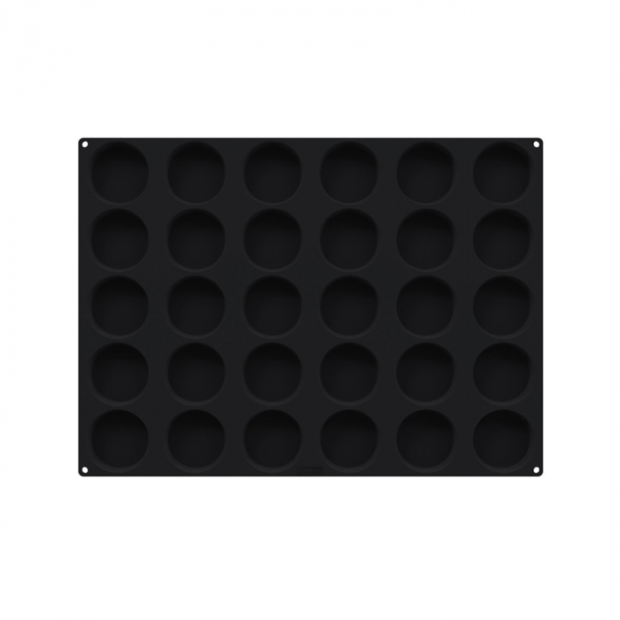 Forma Silicon Discuri Florentine Ø 8 x H 1.2 cm, 30 cavitati, 56 ml (SQ082) [2]