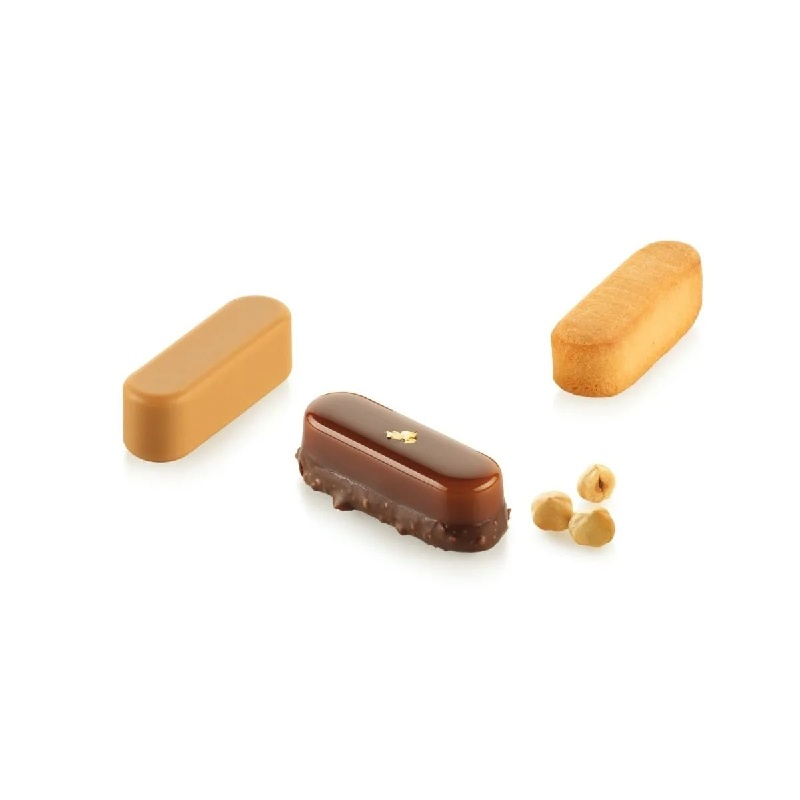 Forma Silicon Eclair XS 14, 5.5 x 1.7 x H 1.7 cm, 20 cavitati x 14 ml [1]