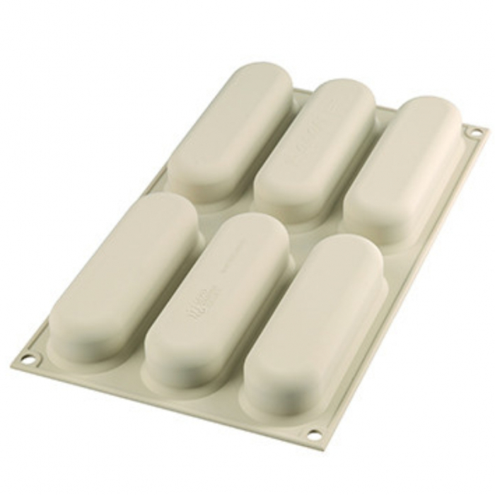 Forma Silicon Ecler Pop 13 x 3.8 x H 4 cm, Kit 2 forme x 6 cavitati x 140 ml [7]