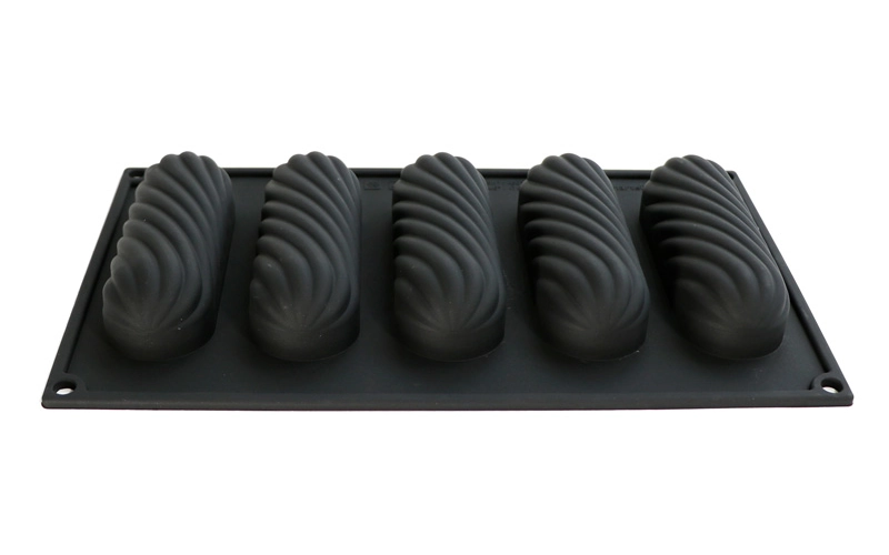 Forma Silicon Ecler Twist 12 x 4 x H 3.3 cm, 5 cavitati, 110 ml [2]