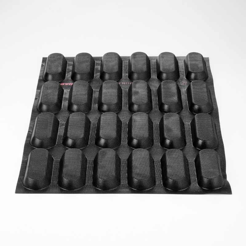 Forma Silicon Fiberform 60x40cm 24 cavit. Ecler 13 x 5 x H 2 cm, 85 ml [3]