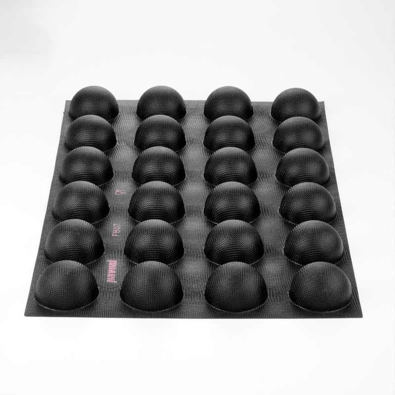 Forma Silicon Fiberform 60x40cm 24 cavit. Semisfera Ø 7 x H 4 cm, 110 ml [4]