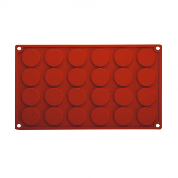 Forma Silicon Florentine Ø 3.5 x H 0.5 cm, 24 cavitati, 5 ml [3]