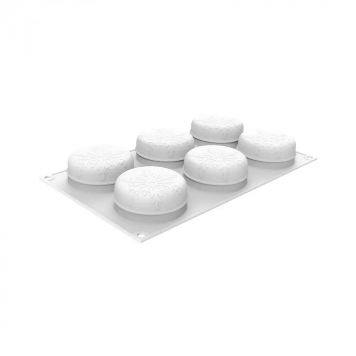 Forma Silicon Fulgi Neve Ø 7 x H 3 cm, 6 cavitati, 110 ml [2]