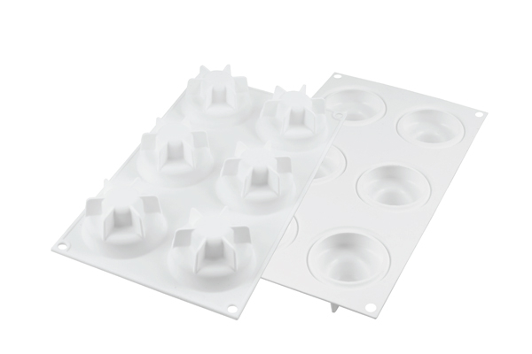 Forma Silicon Game Ø 6.5 x h 4 cm, 6 cavitati (2 forme) [2]