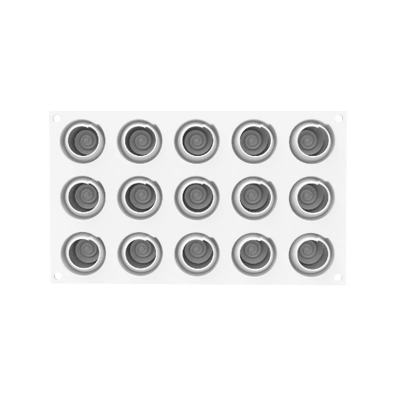Forma Silicon Givre 30 Ø 4 x H 3 cm, 15 cavitati x 30 ml [3]