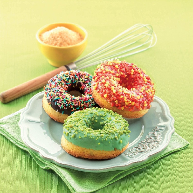 Forma Silicon Gogosi Donuts Ø 7.5 x H 2.8 cm, 6 cavitati (SF170) [2]