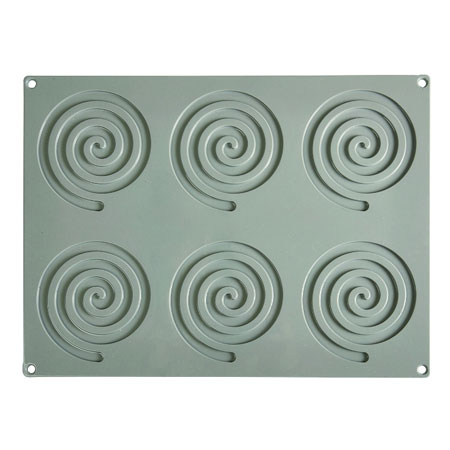Forma Silicon Gourmand Spirala Ø 12 x H 0.35 cm, 6 cavitati [2]