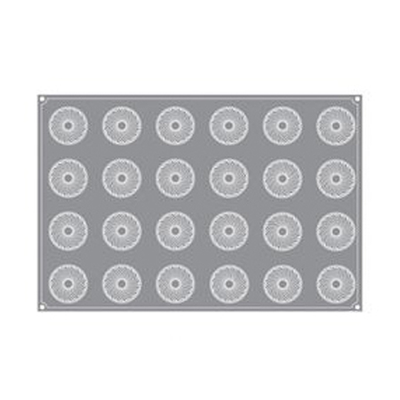 Forma Pavoflex 60x40 cm Guglhupf Ø7xh3.3 cm, 24 cavitati, 70 ml [2]