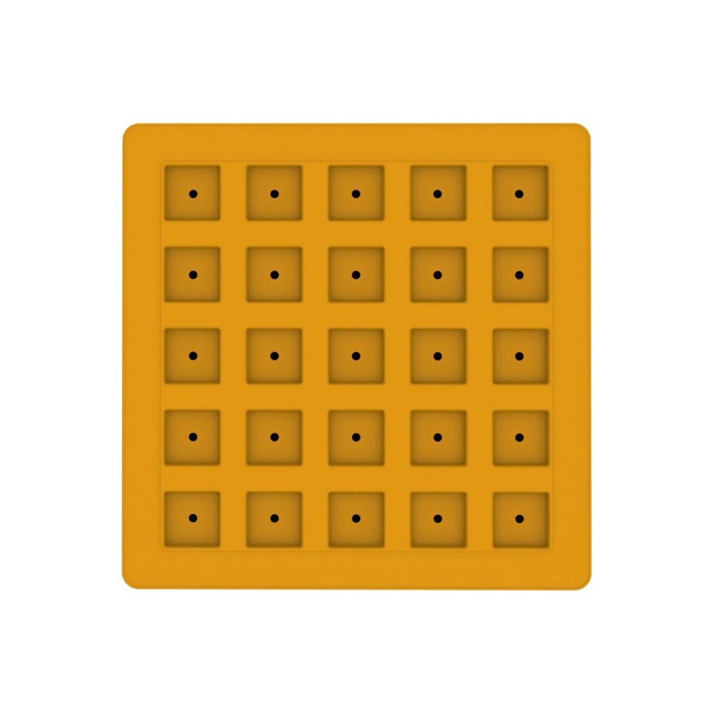 Forma Silicon Ice Cub 3 x 3 x H 3 cm, 25 cavitati x 26 ml, Set 2 buc [3]