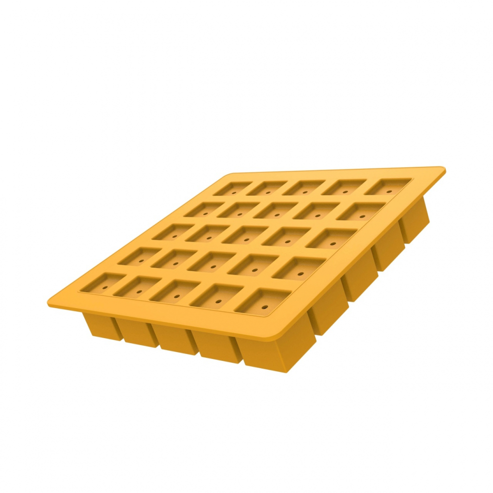 Forma Silicon Ice Cub 3 x 3 x H 3 cm, 25 cavitati x 26 ml, Set 2 buc [4]