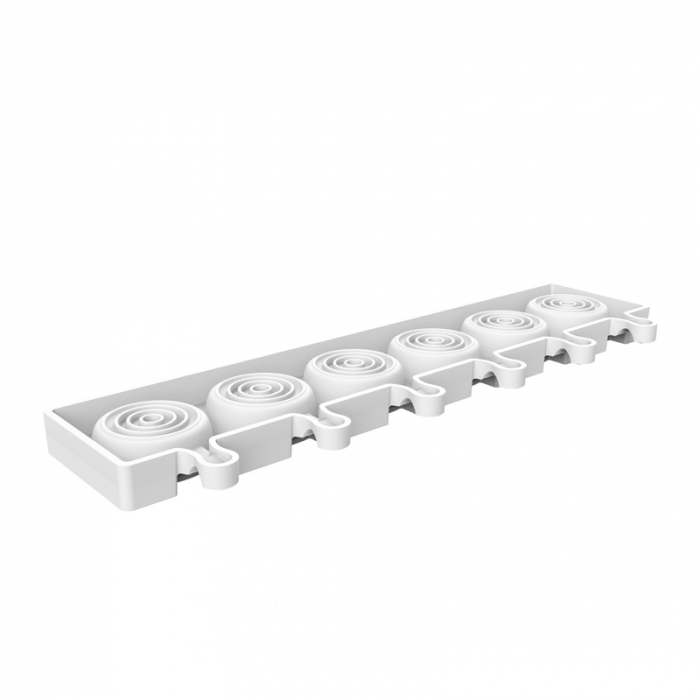 Forma Silicon Inghetata GEL017M, 2 forme x 6 cavitati Ø 5.4 x H 1.9 cm, 35 ml, 50 bastonase [3]