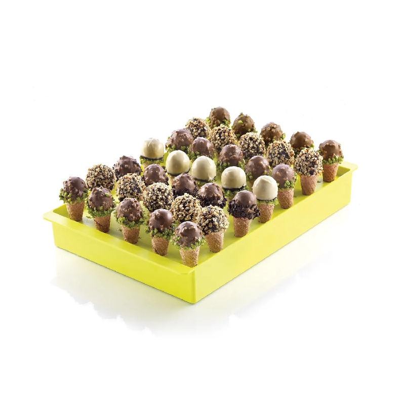 Forma Silicon Inghetata / Mignon Kono, 3 forme silicon x 26 cavitati Ø 3 x H 2.2 cm, 10.5 ml [8]