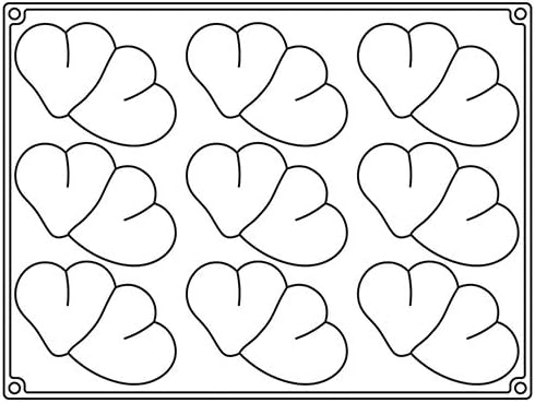 Forma Silicon Inima Beloved, Monoportii 12.7 X 7.1 X 3.8h cm, 200 ml, 9 cavitati [5]