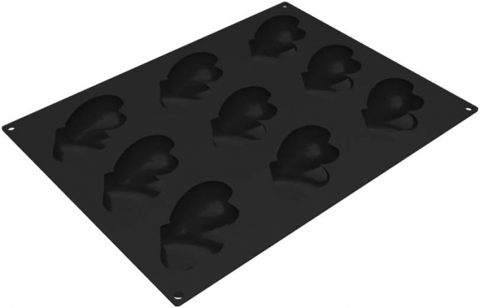 Forma Silicon Inima Beloved, Monoportii 12.7 X 7.1 X 3.8h cm, 200 ml, 9 cavitati [4]