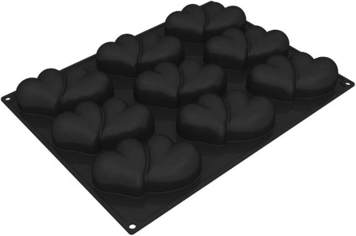 Forma Silicon Inima Beloved, Monoportii 12.7 X 7.1 X 3.8h cm, 200 ml, 9 cavitati [2]