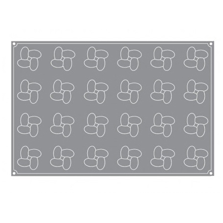 Forma Pavoflex 60x40 cm Intriga Ø7xh4.2 cm, 24 cavitati, 100 ml [2]