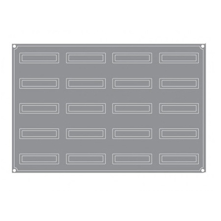 Forma Pavoflex 60x40 cm Libra 12x3xh3.5 cm, 20 cavitati, 110 ml [2]