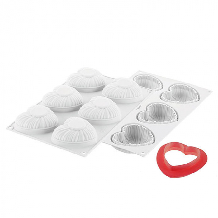 Forma Silicon Lovely 8.2 x 7.7 x H 3.1 cm, 6 cavitati [3]