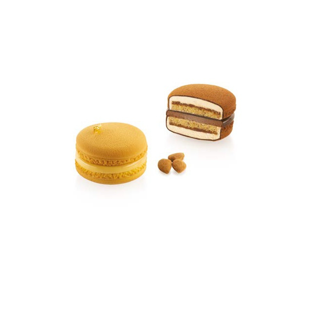 Forma Silicon Macaron Ø 6.5 x H 4 cm, 6 cavitati x 110 ml [5]
