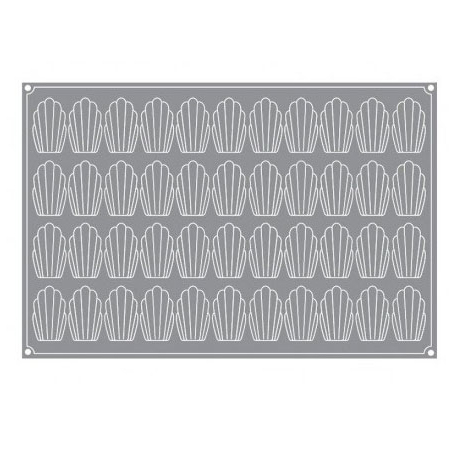 Forma Pavoflex 60x40 cm Madeleine 7.8x4.5xh 1.8 cm, 44 cavitati, 35 ml [2]