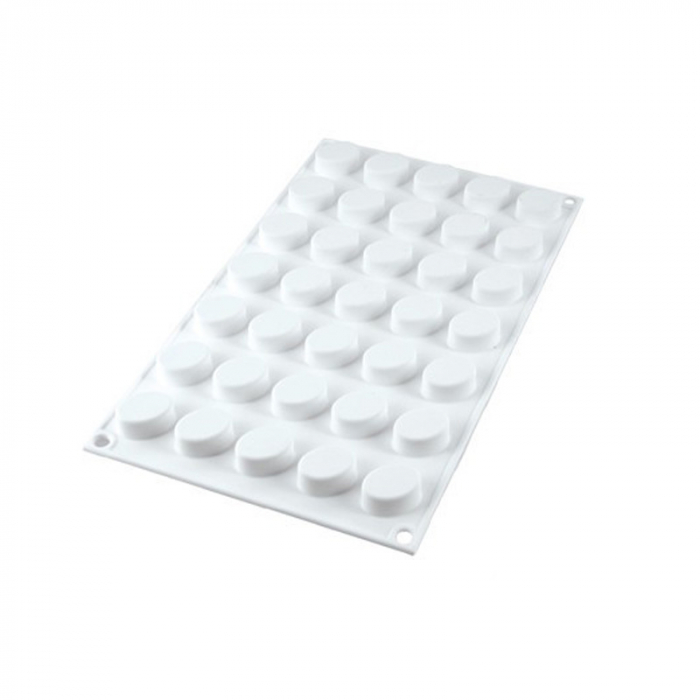 Forma Silicon Micro Oval 2.65 x 1.95 x H 1.25 cm, 35 cavitati, 5 ml [2]