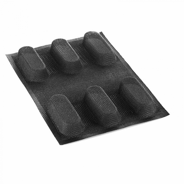 Forma Silicon Microforata 30.5 x 20.3 cm, 6 Cavitati 9.5 x 4 x H 2.5 cm, Set 2 buc [3]