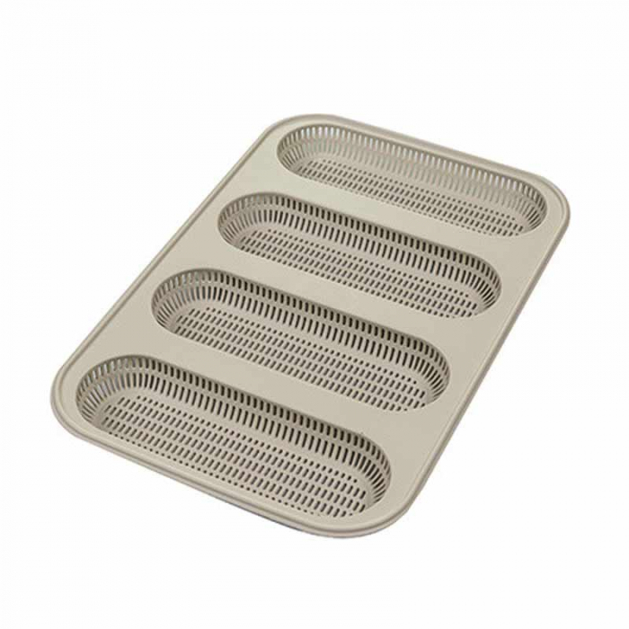 Forma Silicon Mini Bagheta 17 x 5.5 x H 2 cm, 4 cavitati [3]