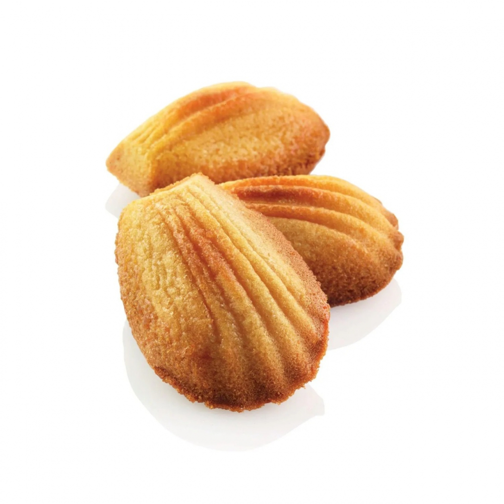 Forma Silicon Mini Madeleine Mignon 4.75 x 2.95 x H 1.2 cm, 100 cavitati, 12 ml, (SQ018) [3]