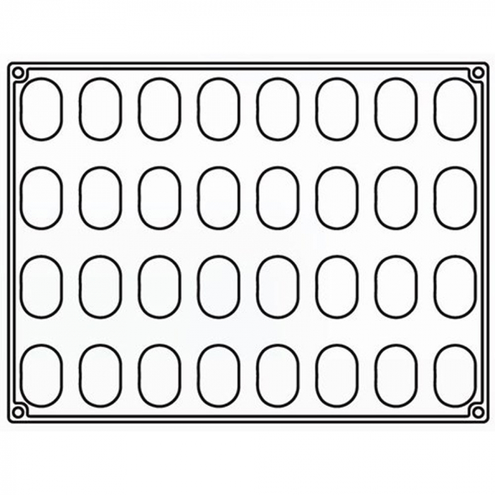 Forma Silicon Miss, Mignon 4.6 x 2.8 x h 2 cm, 18 ml, 32 cavitati [2]