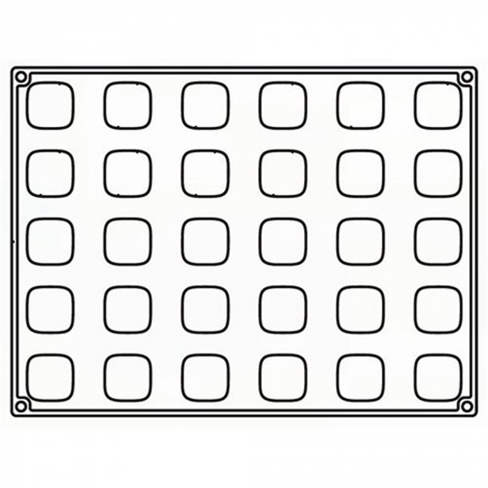 Forma Silicon Mister, Mignon 3.5 x 3.5 x h 2 cm, 18 ml, 30 cavitati [2]