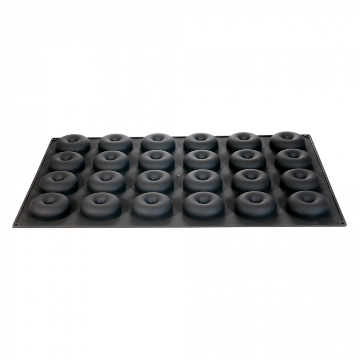 Forma Silicon Monoportii Donuts Ø7.5 x H 2.5 cm, 24 cavitati, 90 ml [2]